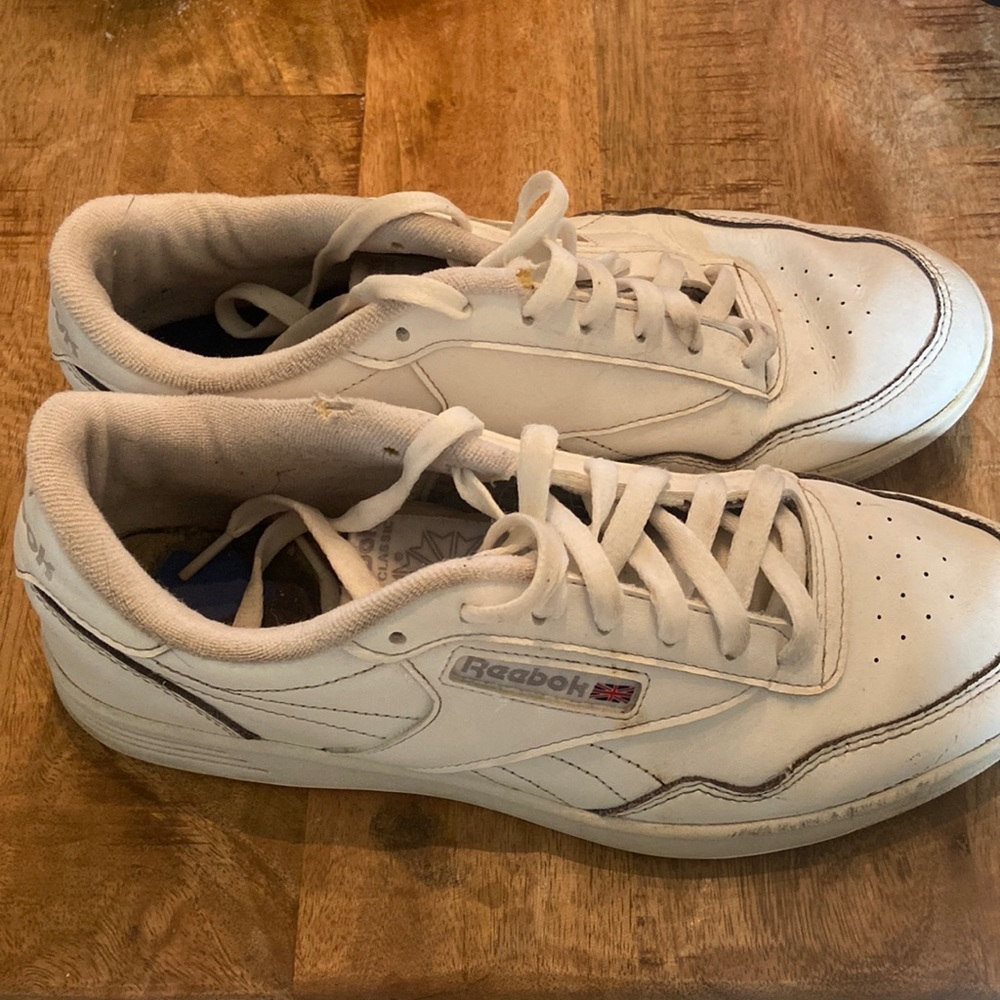 All White Reebok Classics